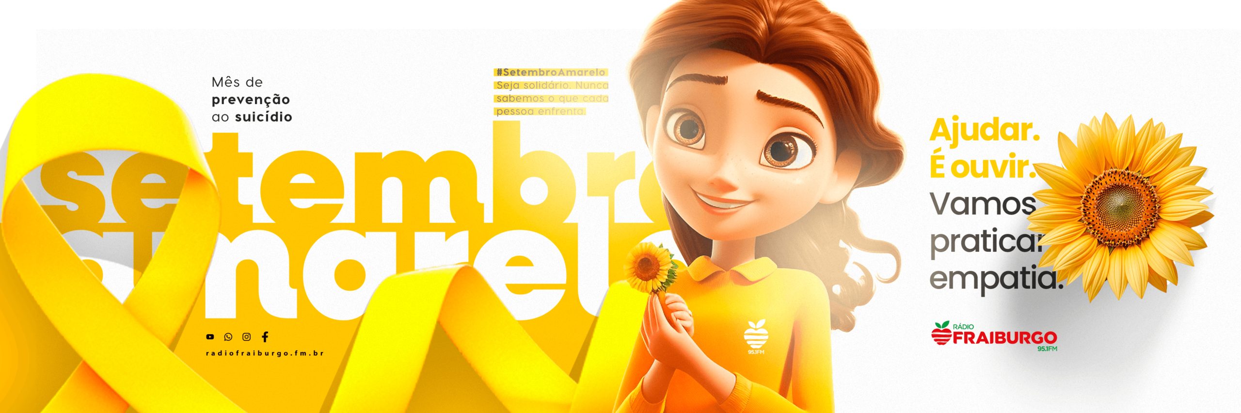 Campanha Setembro Amarelo Rádio Fraiburgo