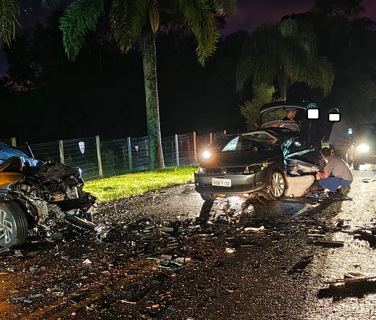 acidente entre iomerê e videira sc-355