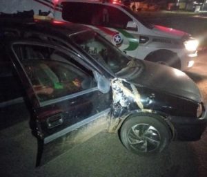 Veículo furtado é recuperado e dois homens são detidos em Catanduvas