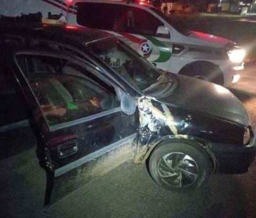 Veículo furtado é recuperado e dois homens são detidos em Catanduvas