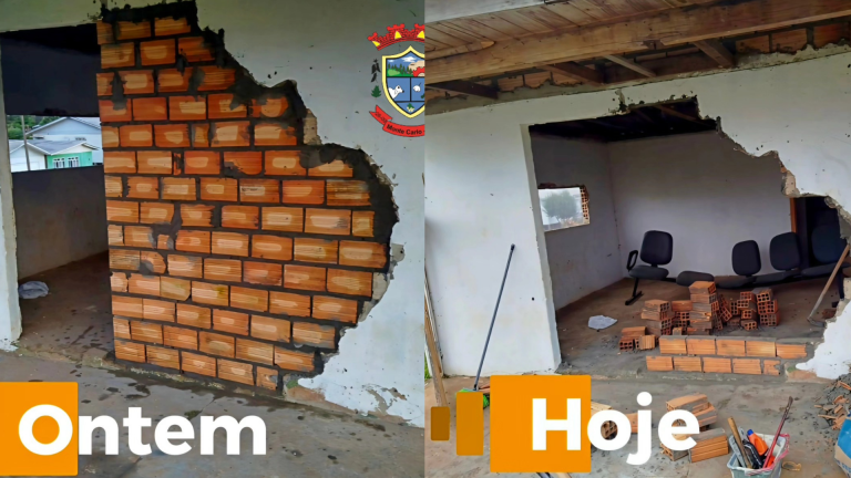 Menos de um dia: obra pública é destruída por vândalos em Monte Carlo