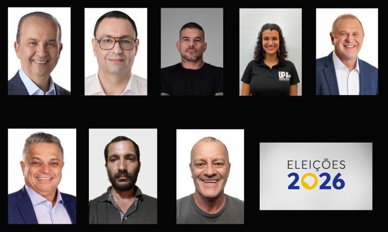 Oito candidatos disputam o governo de Santa Catarina nas eleições 2026